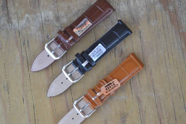 Strap Tali jam tangan kulit high quality genuine leathe Motif