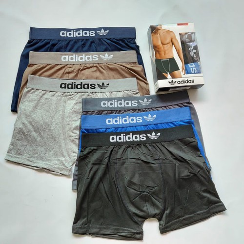 3 PCS - BOXER Celana Dalam Pria Dewasa dan Remaja ADIDAS Kualitas PREMIUM Bahan Lembut - Dalaman Anak Laki Laki - Kolor Cangcut Pria MURAH