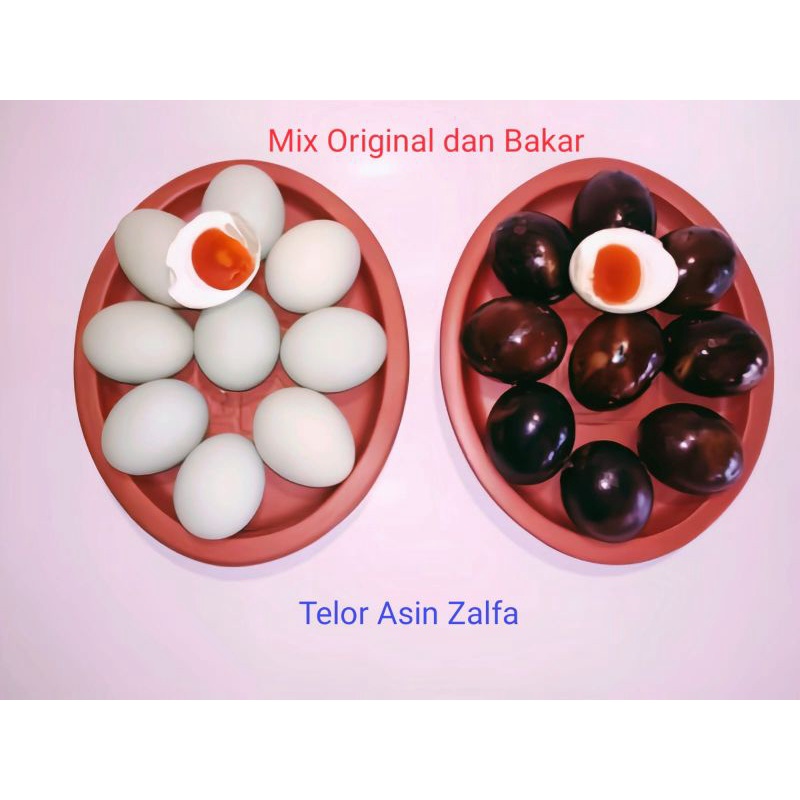 

Telur Asin Mix Original dan Bakar asli Brebes