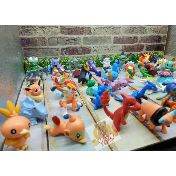 PVC Pokemon Figures Pokemon karakter boneka pokemon miniature figure