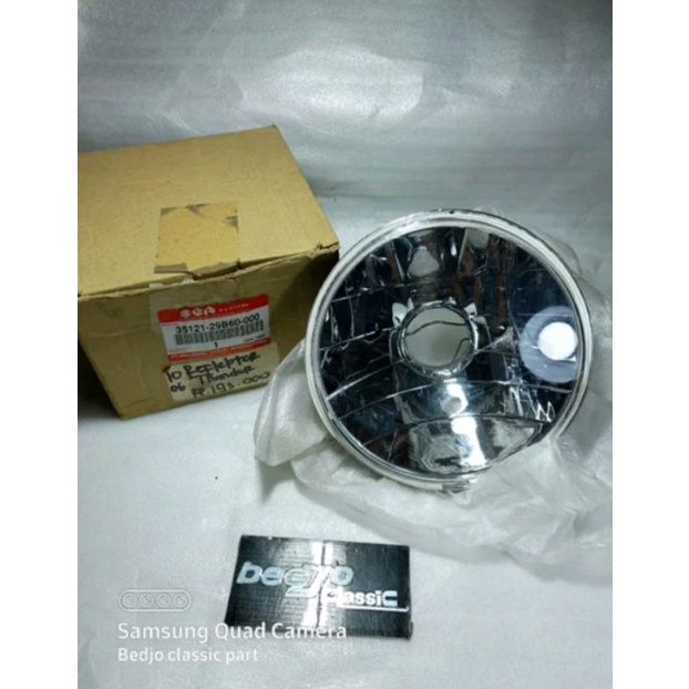 reflektor lampu depan assy suzuki thunder 125 original nos SGP.
