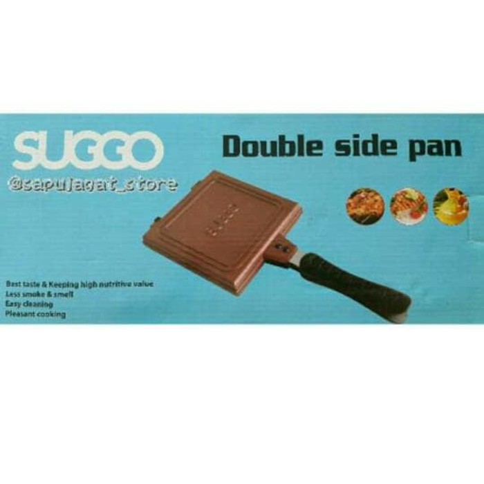Suggo Cake Pan Satay Double Side Pan