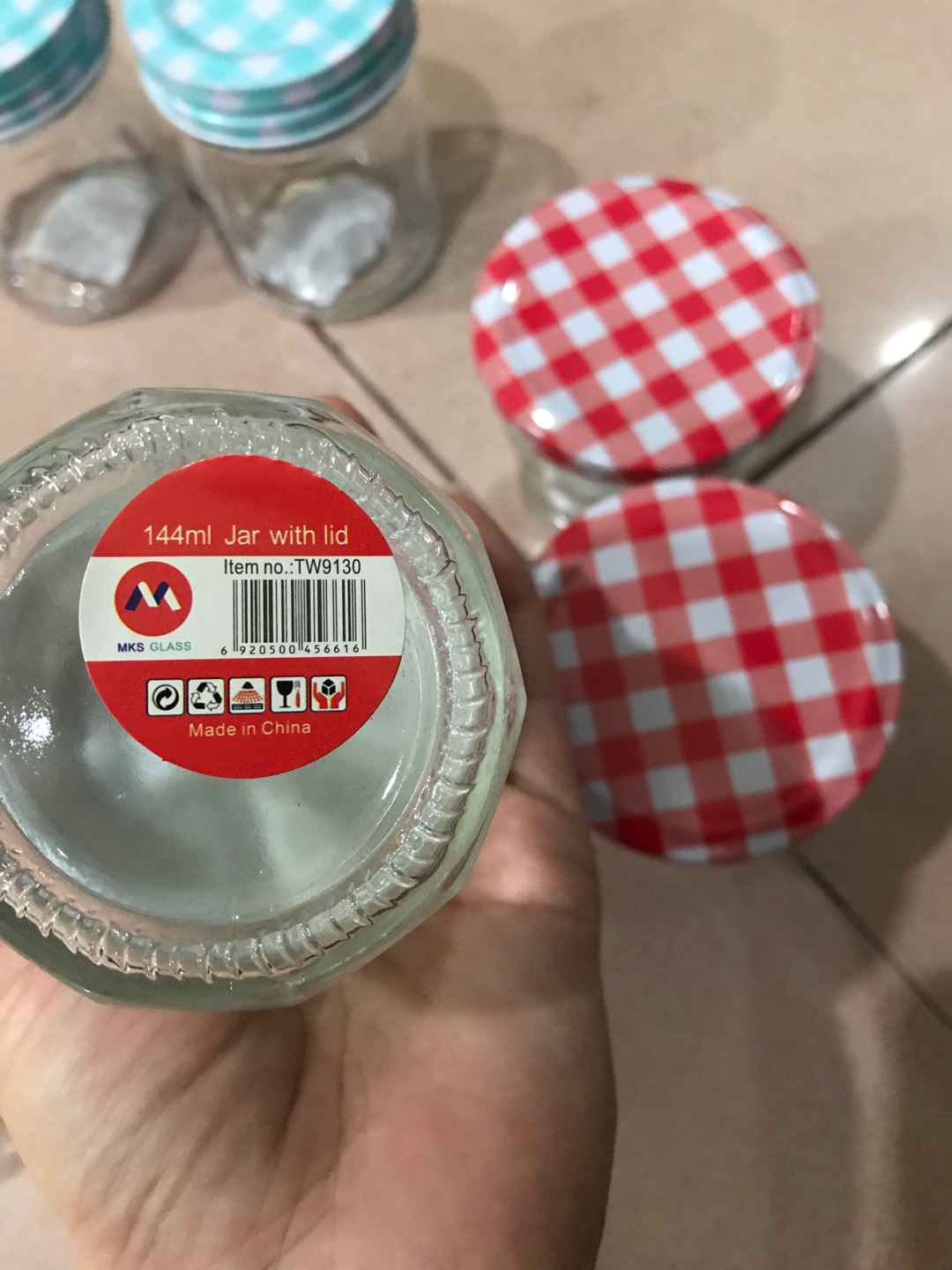 Broadway Jar 150 Ml | Toples Kaca Tutup Stainless | Tempat Bumbu