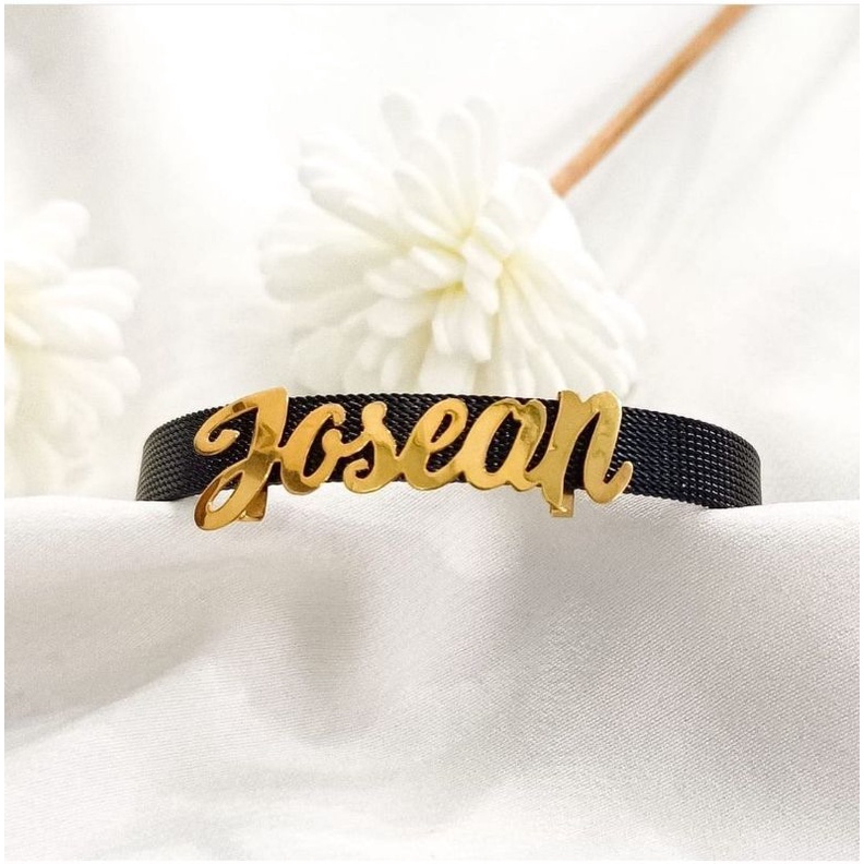 Gelang Nama Bisa Request Nama Kamu Sendiri Nama Sahabat Nama Kekasih Emas Asli