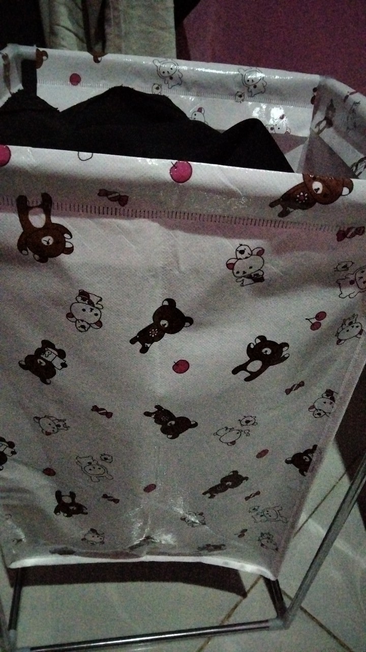 Em Keranjang  Cucian Stand Baju Kotor Laundry Basket