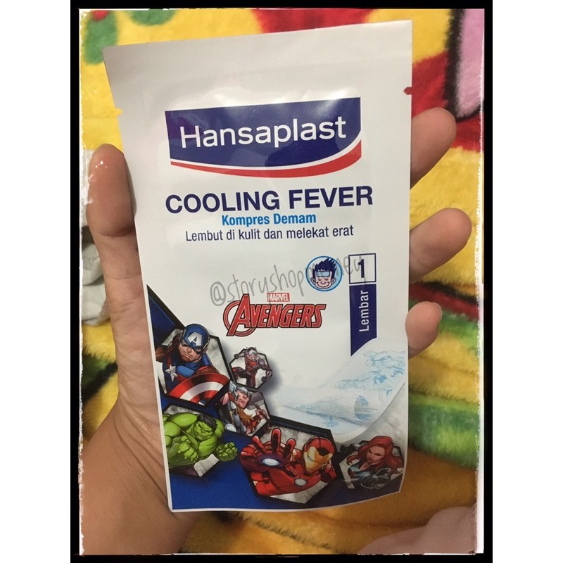 Plester HANSAPLAST - Kompres Demam Limited Edition - Avengers