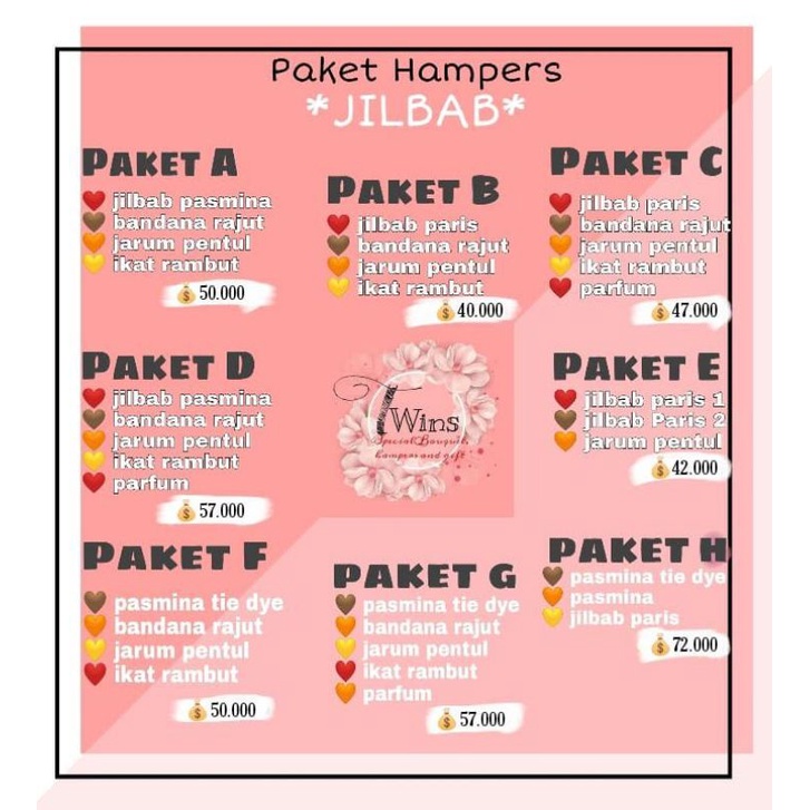 

paket Hampers jilbab