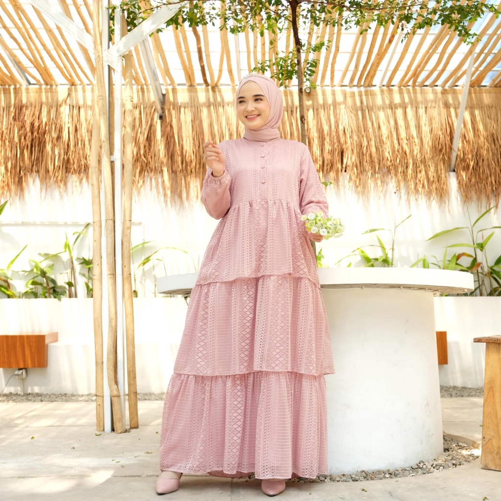 DOLLEYA DRESS / DRESS PESTA / DRESS KONDANGAN / SERAGAMAN / BUSUI