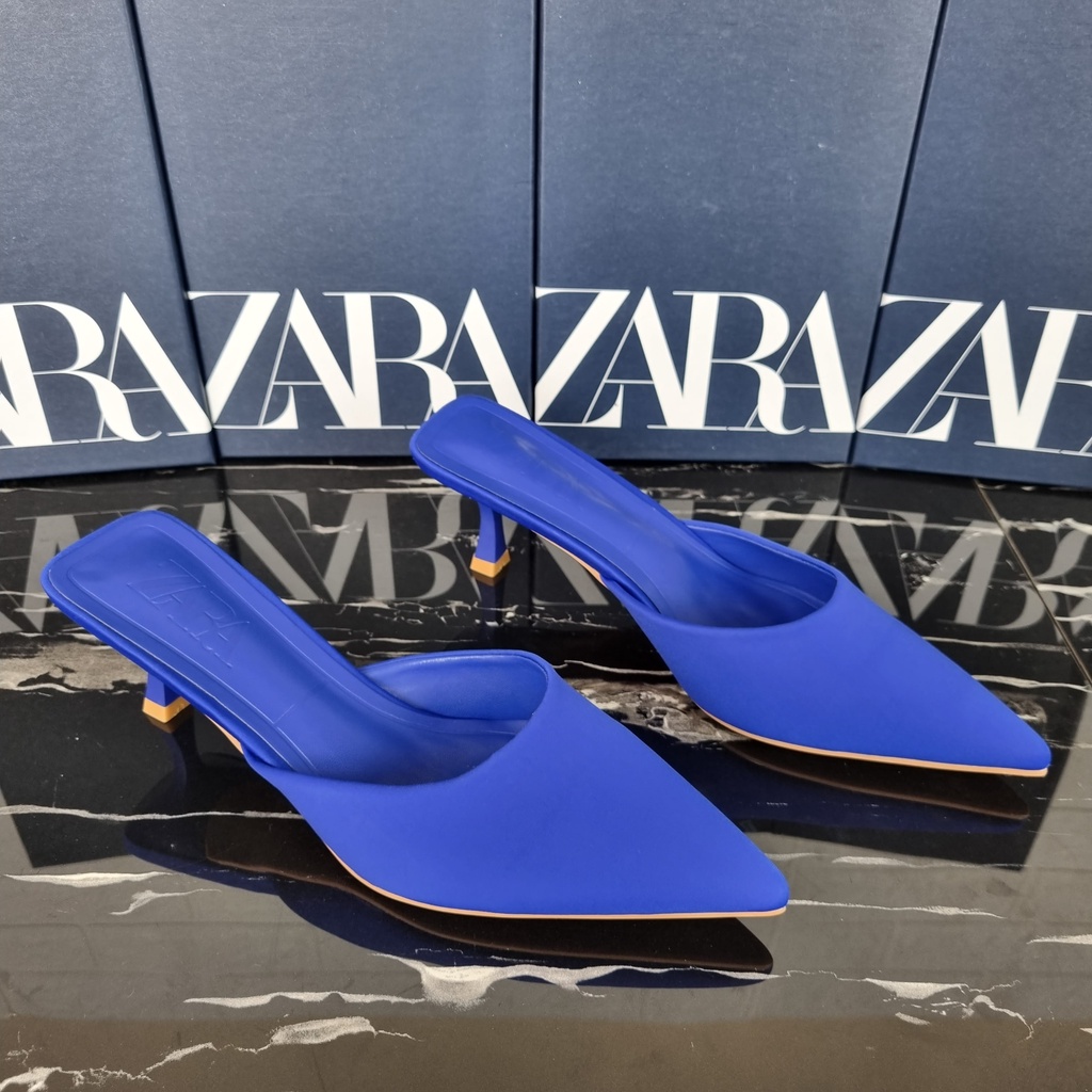 SEPATU ZR WANITA FEMME MULES HEELS - SZR040
