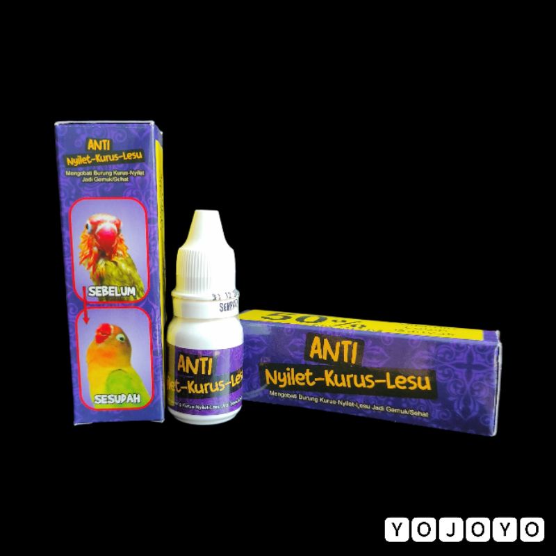 ANTI NYILET KURUS LESU MERK SEMPATI OBAT BURUNG SAKIT BERAT BADAN TURUN GANGGUAN PENCERNAAN DLL