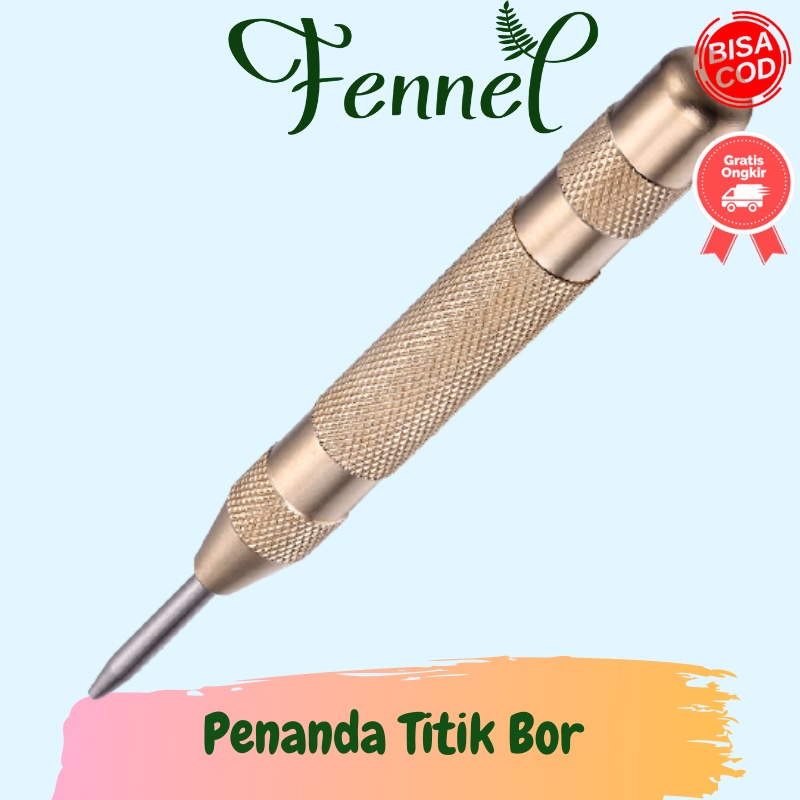 Penitik Penanda Titik Bor Automatic Center Punch