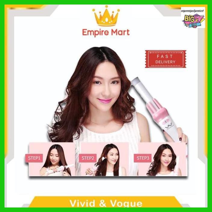CATOKANTUBMAR- VIVID & VOGUE TOURMALINE CERAMIC AUTOMATIC HAIR CURLER -ASLII.