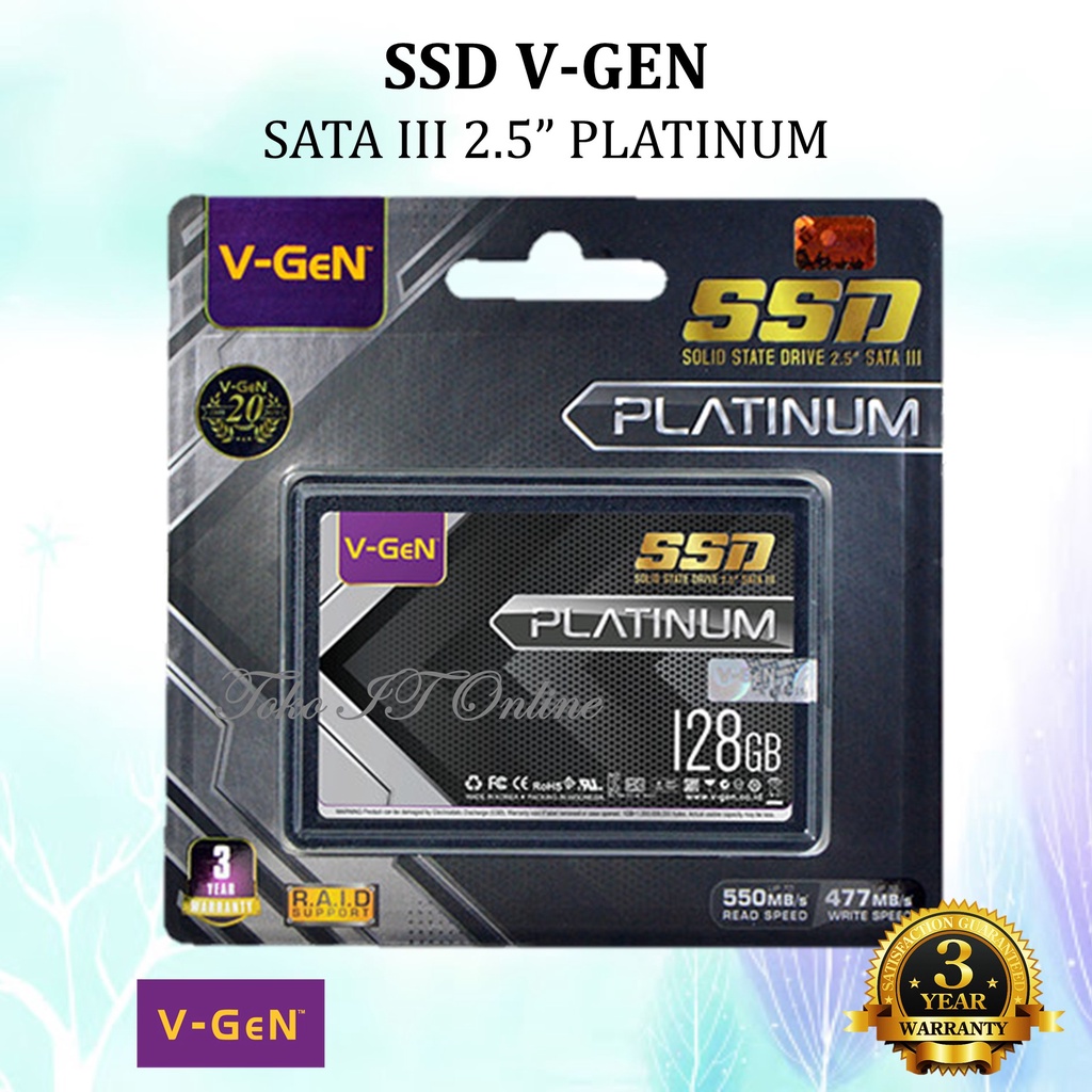 V-GEN SSD SATA 2.5 INCH 128GB 512GB