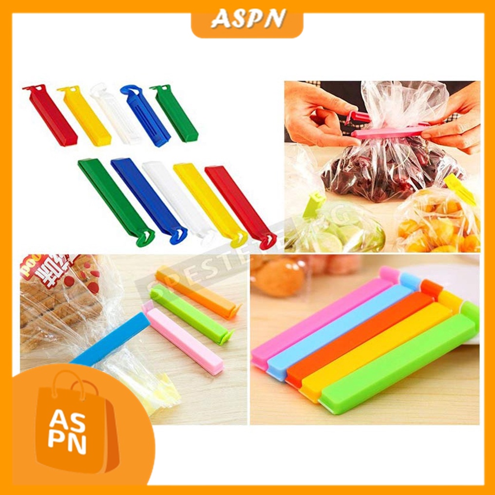 Sealer Kemasan Plastik Warna | Penutup Kemasan Makanan Plastik | Pengemas Makanan Ringan | Penjepit 