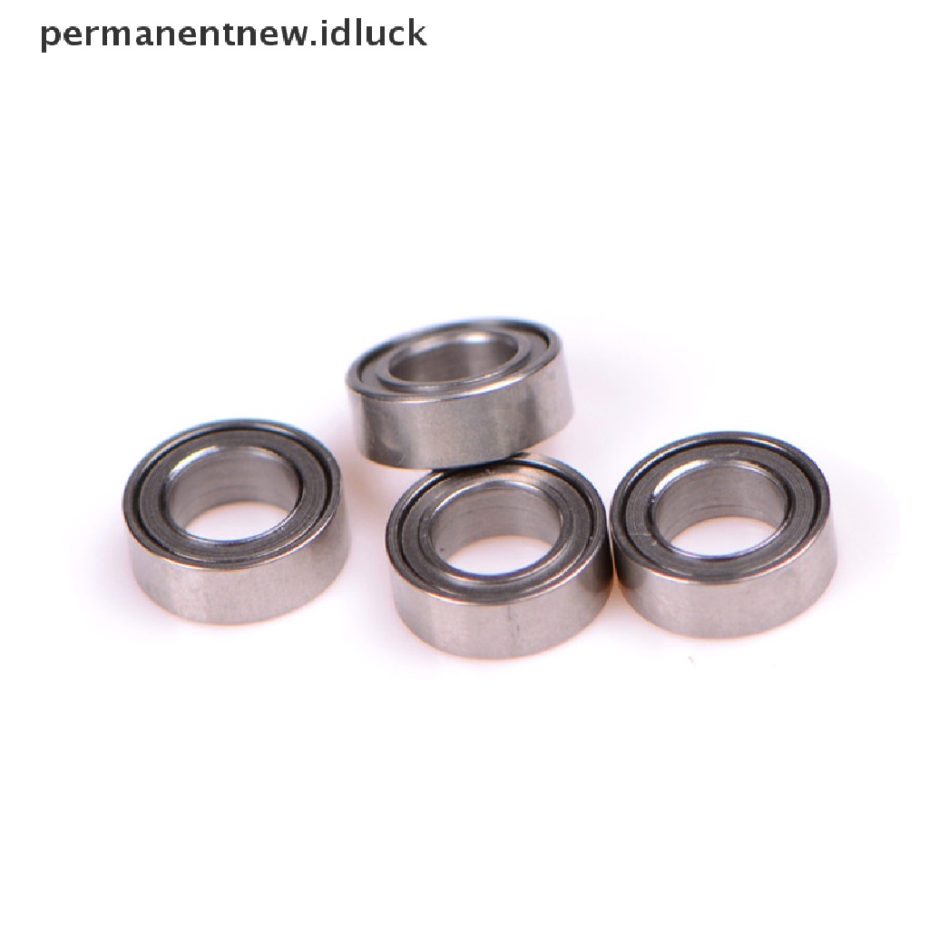 4pcs ball bearing MR74ZZ 4x7 X 2.5 4x7 X 2.5mm Bahan metal shield MR74Z