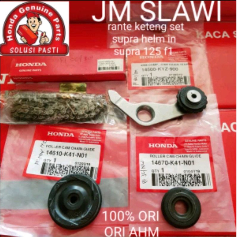 Rantai keteng roll keteng set supra 125 f1 supra helm in original astra