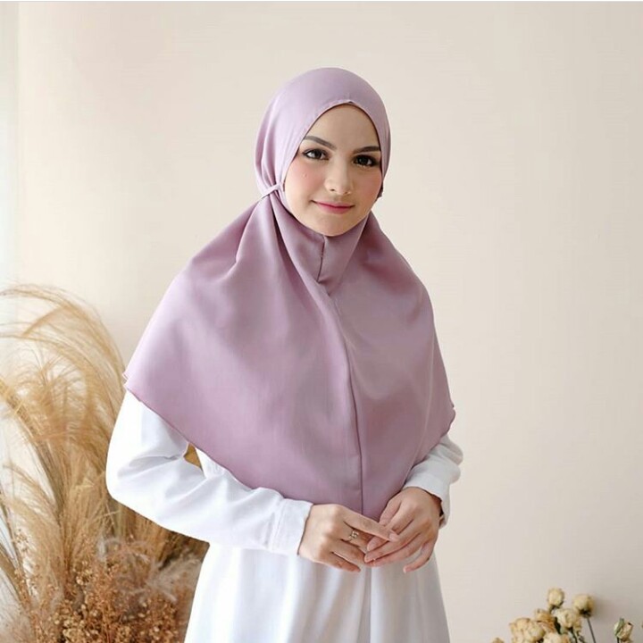 kerudung bergo bahan diamon-1