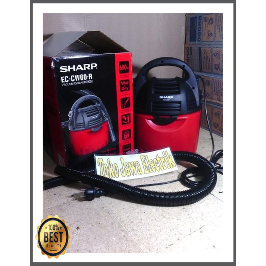 Alat Electronik -  SHARP VACUM CLEANER EC-CW60R UTK BASAH DAN KERING VB-1287-1156