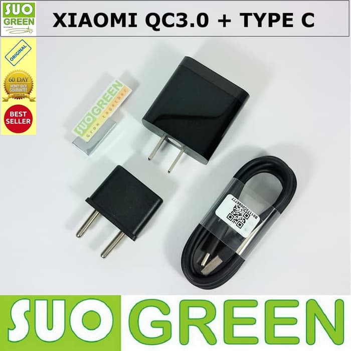 TERLARIS        [ORIGINAL] MDY-08-ES Fast Charger Qualcomm QC3.0 Xiaomi Original         stok