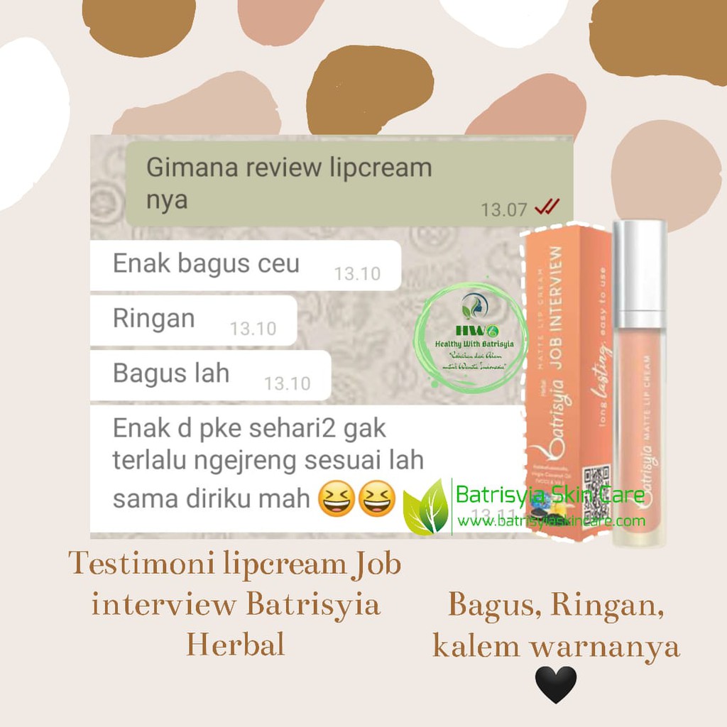 Batrisyia Matte Lip Cream varian Girl Night (GN)