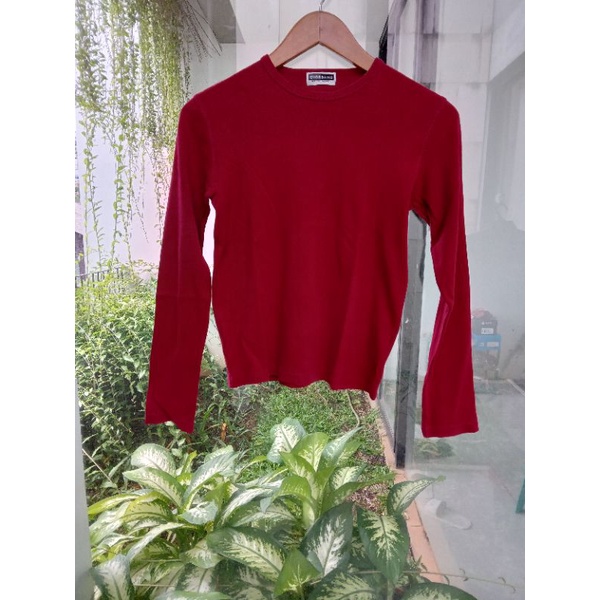 KAOS GIORDANO BASIC PRELOVED ( LENGAN PANJANG )