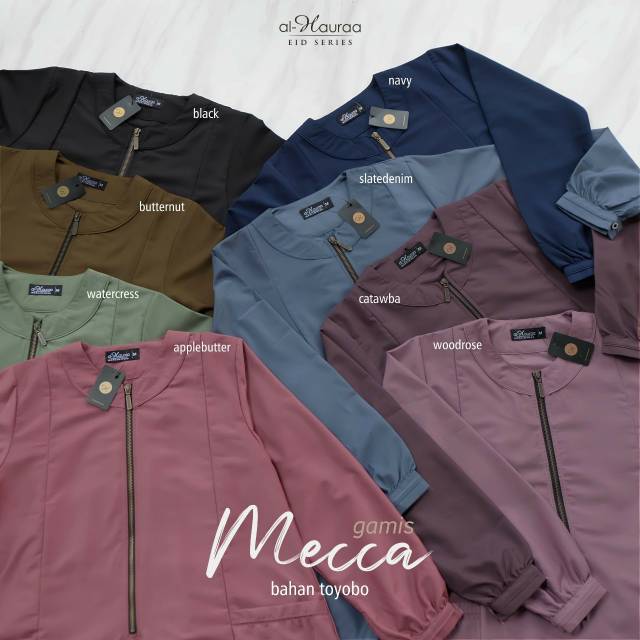 Gamis Mecca Toyobo by AL HAURAA - Gamis Mecca Al Hauraa - Gamis Toyobo