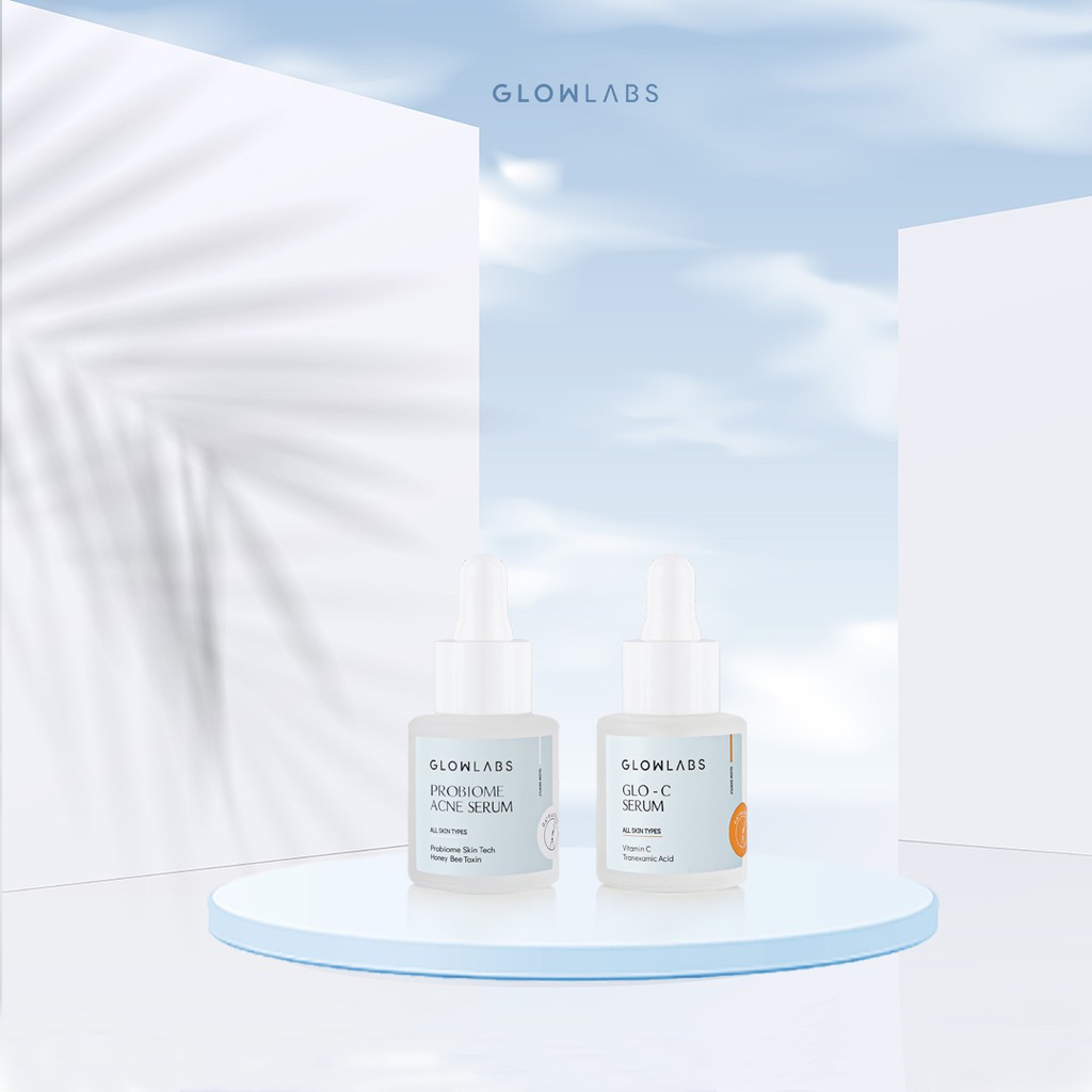 Glowlabs Glowing Healthy Skin (Glo-C Serum & Probiome Acne Serum)