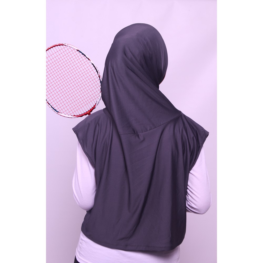 BERGO SPORT HIJAB SPORT KERUDUNG OLAHRAGA MENUTUPI DADA/SPORT HIJAB/JILBAB VOLLY SENAM BADMINTON/HIJAB RENANG/HIJAB INSTAN JERSEY Wilona