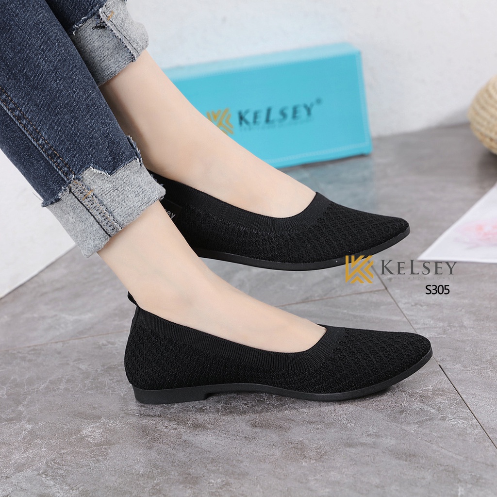 Nicole Sepatu Slip On Wanita / Sepatu Flat Wanita Original S305