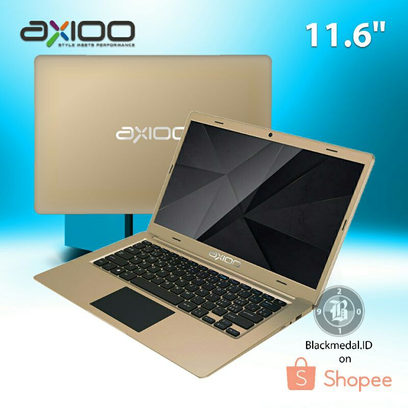 Tablet Notebook Axioo MyBook 11 Lite 11.6 Gold Inch Baru Original