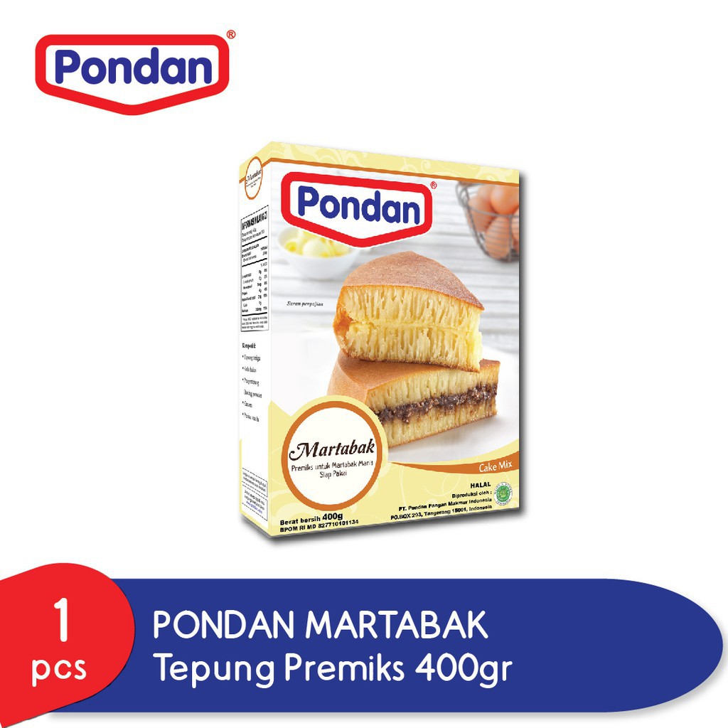 

Martabak Manis 400gr Pondan