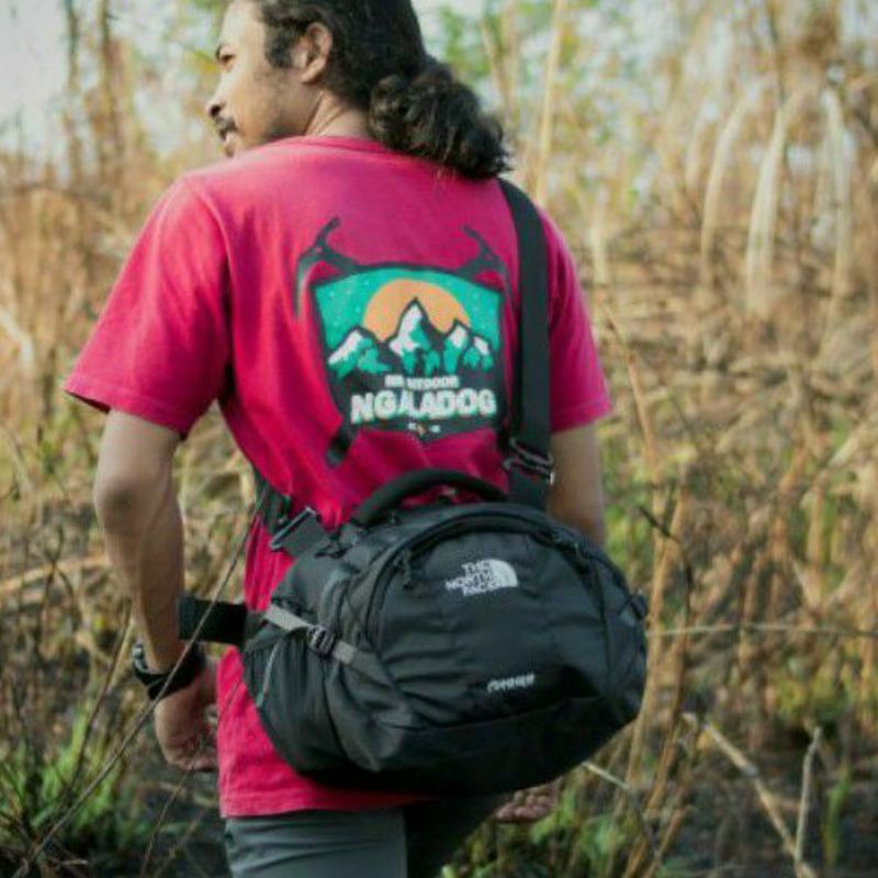 Selempang TNF Outdoor kapasitas Besar 8L # Tas Selempang pria TNF # Tas Pinggang TNF 3in1