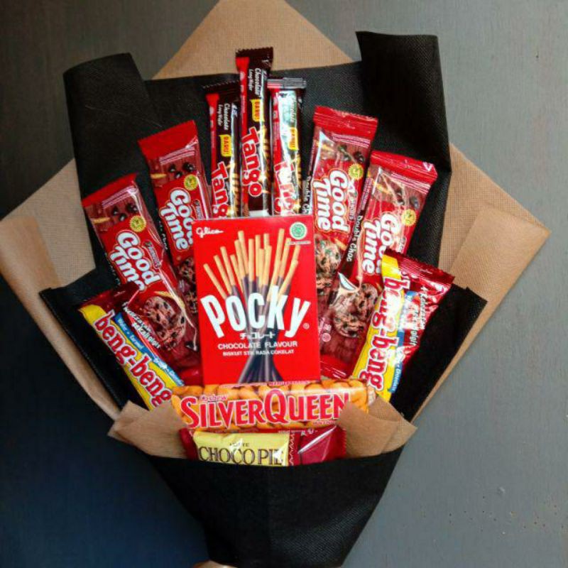 

Buket Snack Mix Pocky/SILVERQUEEN