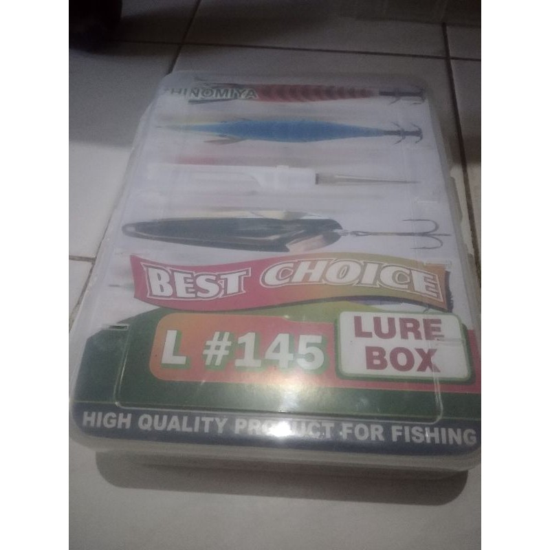 kotak kail / Hinomiya box lure L #145