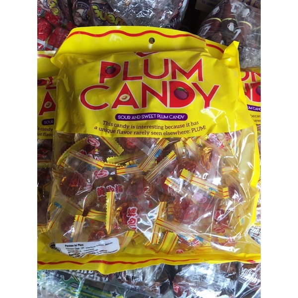 

Plum candy