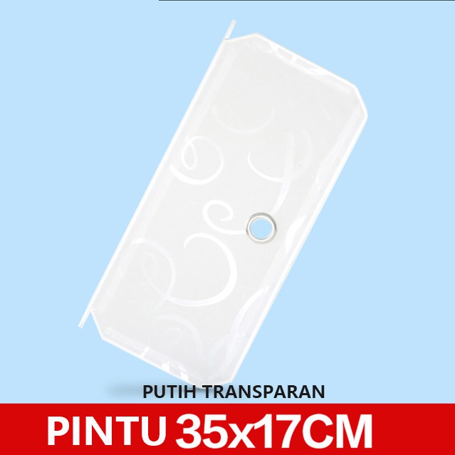 Bedola Pintu untuk lemari pakain plastik lemari baju rak susun 35*17 cm