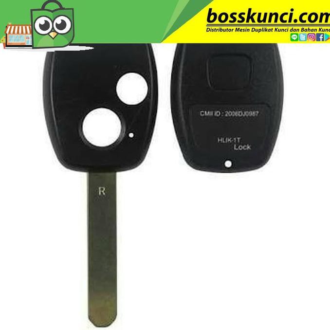 Kunci HONDA JAZZ Non RS Bahan Casing Kunci Kontak Duplikat Standard BERMUTU