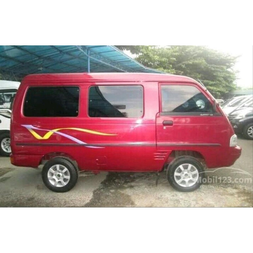 Jual Striping Sticker Stiker Tulisan Carry 15 Pick Up Futura Realvan Stesen Indonesia Shopee Indonesia