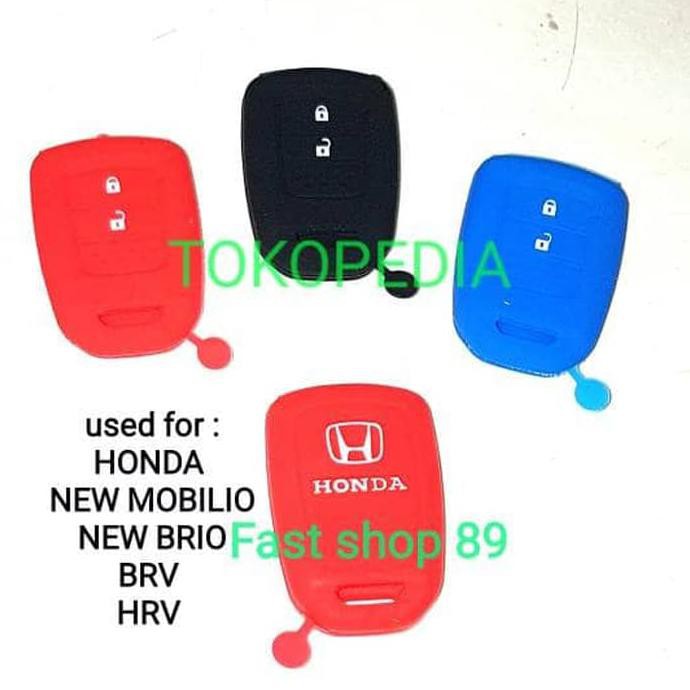 kuncmbl10.49- sarung kondom silicon kunci alarm honda new mobilio - sk003 -toko-aksesoris-mobil-