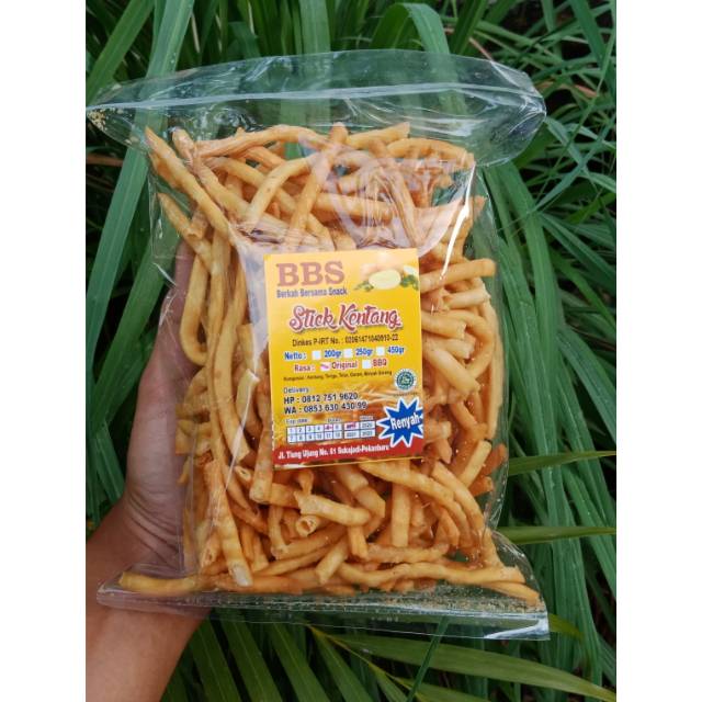 

Stick Kentang Rasa Original BBS snack Murah