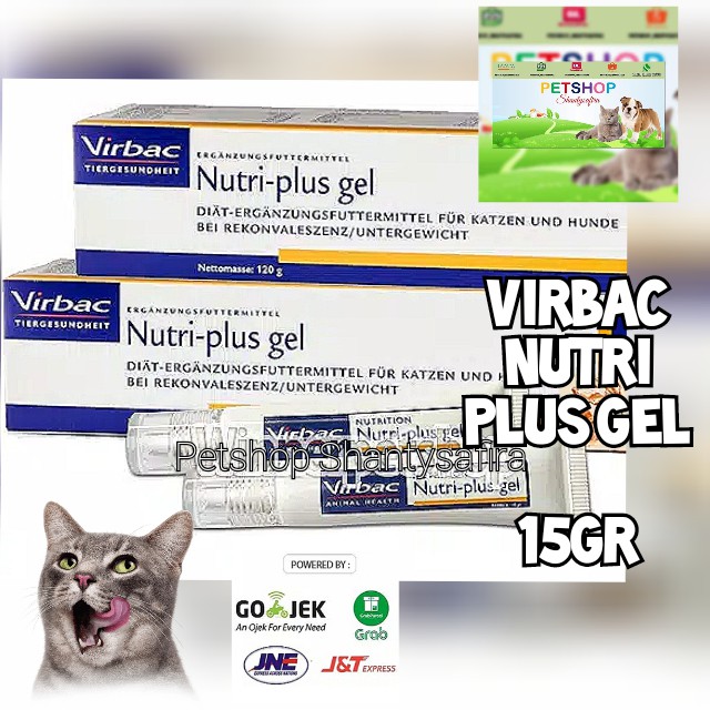 NUTRIPLUS GEL REPACK 15GR / NUTRIPLUS / NUTRI PLUS GEL / NUTRI-PLUS GEL VIRBAC / NUTRIPLUS REPACK