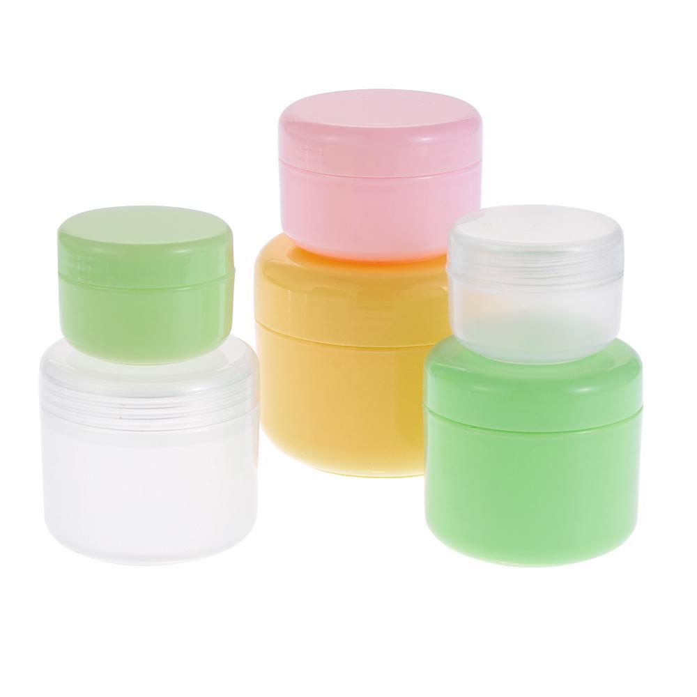 R-flower 5Pcs/lot Pot Krim Wajah Baru Tempat Kosmetik Tutup Dalam Wadah Kosong