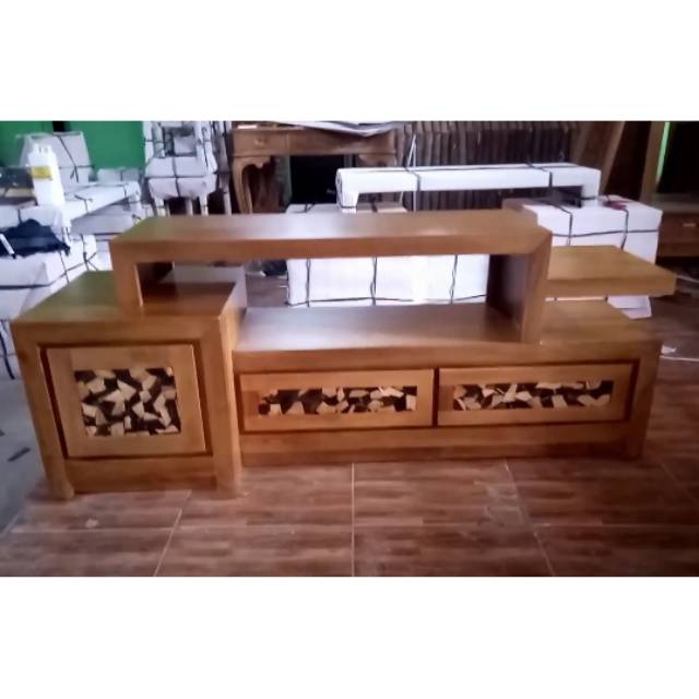 Bifet tv minimalis bifet retro jati