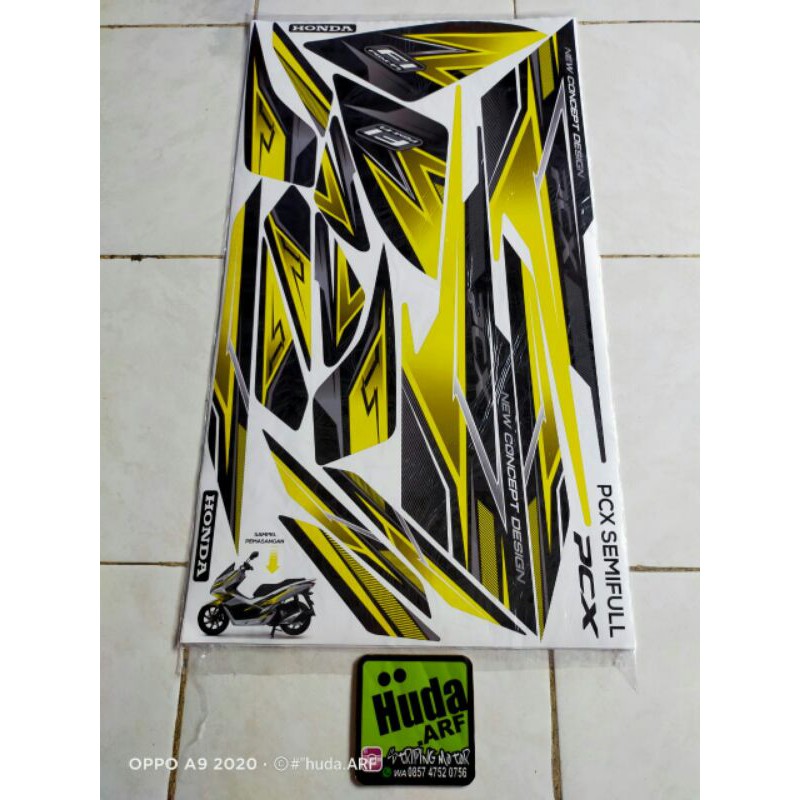 Striping pcx sticker pcx Lis motor variasi pcx
