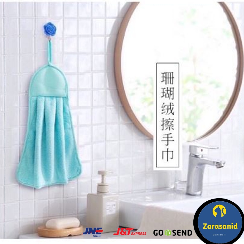 Kain Lap Tangan Polos Hand Towel Warna Handuk Gantung Serbaguna