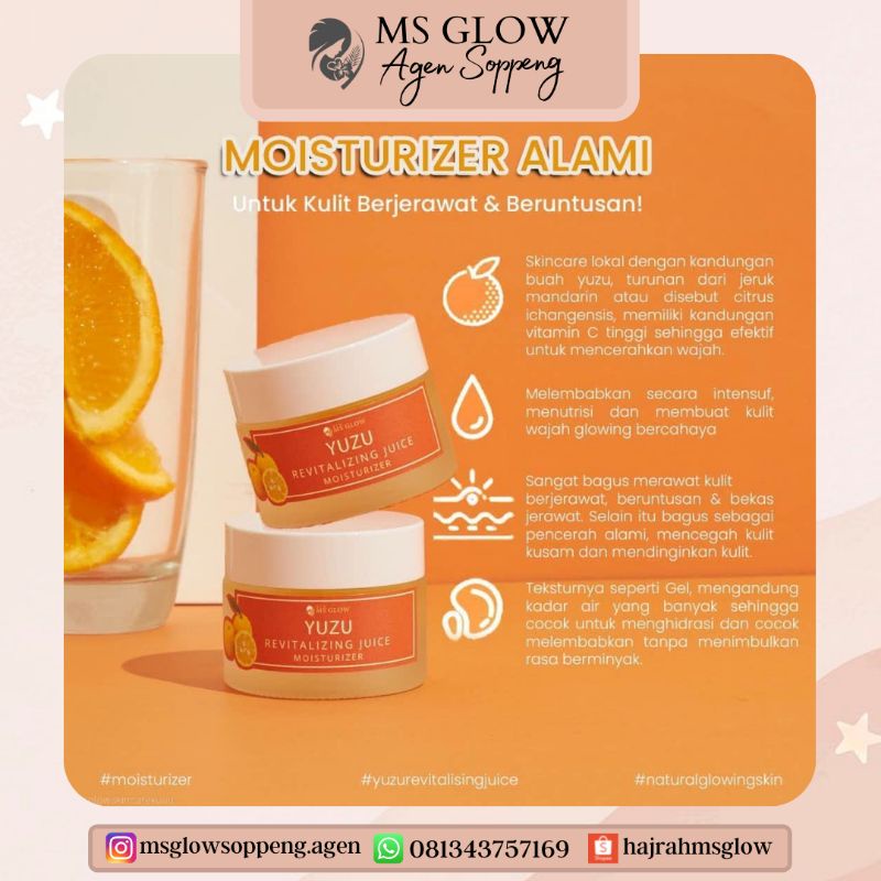 Ms Glow Yuzu Moisturizer