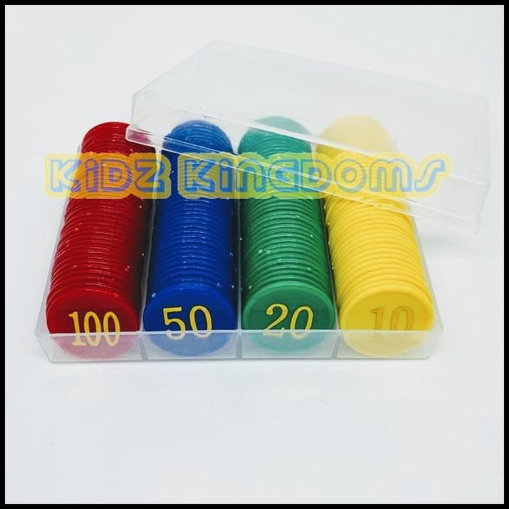 (Cod) Poker Chips Set - Mainan Chip - Poker Chip - Chips Poker Isi 160