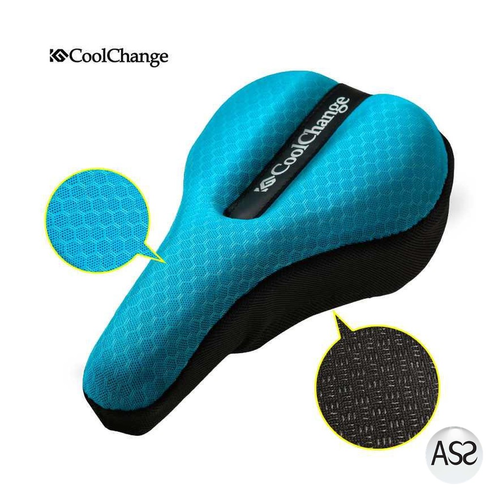 ASS Shop - CoolChange Cover Jok Sepeda Sponge Criss Cross Fasten - 10022