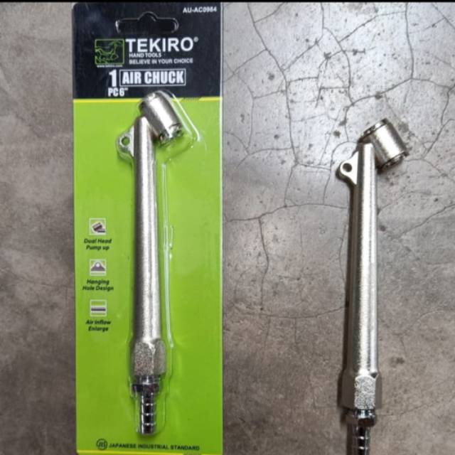 isian angin tekiro 6" air chuck tekiro 6" tire chuck tekiro 6"