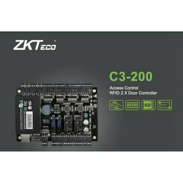 access control c3-200 controller board c3 200 zkteco akses kontrol